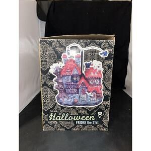 Halloween fiber optic witch house Friday the 31st OH3877 Target Works Perfect